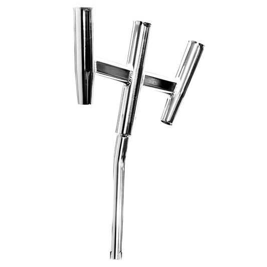 Suncoast Marine and Auto offers Tigress Triple Aluminum Kite Rod Holder - Bent Butt - Polished [88158]