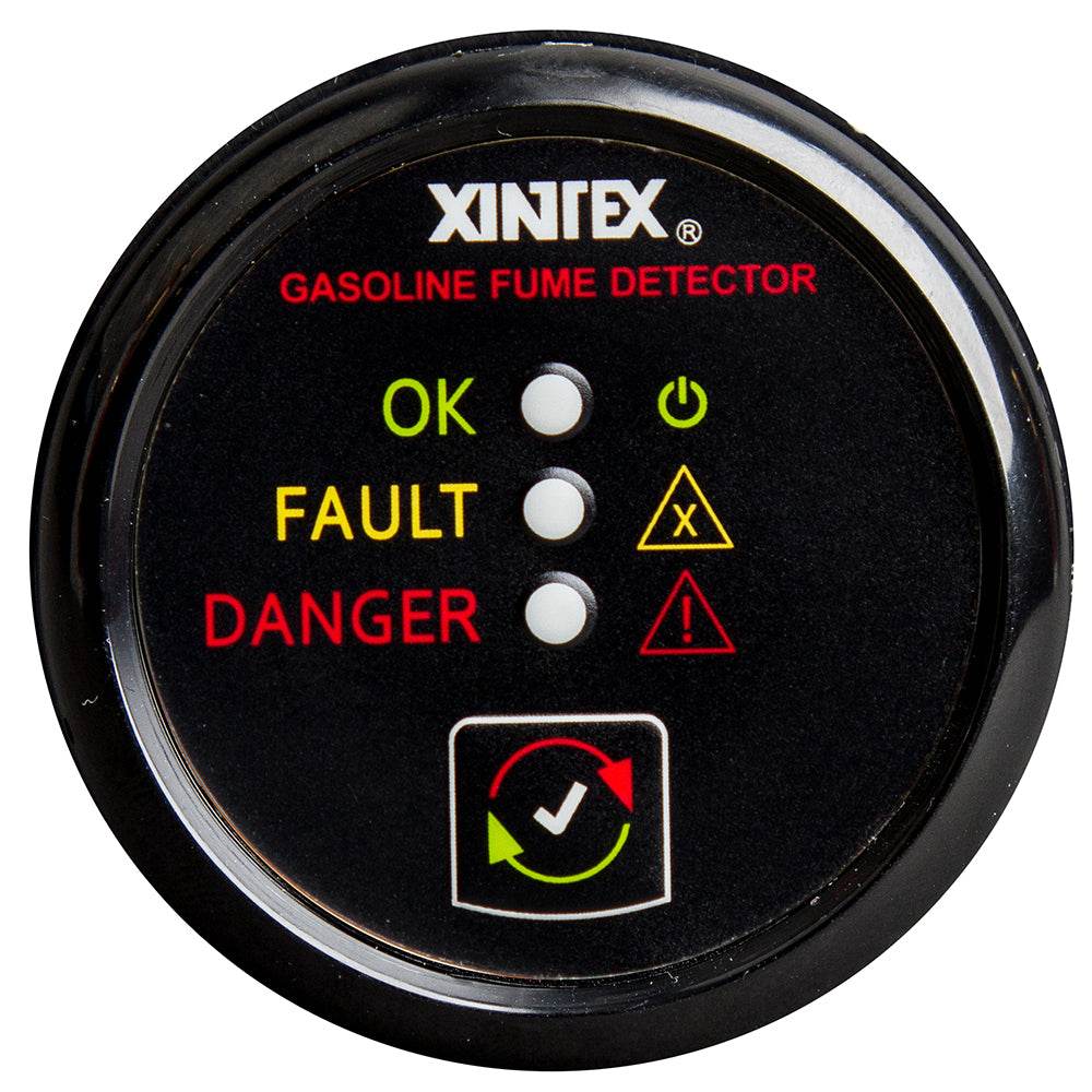 Fireboy-Xintex Gasoline Fume Detector - Black Bezel - 12/24V [G-1B-R] - Suncoast Marine & Auto Supply 