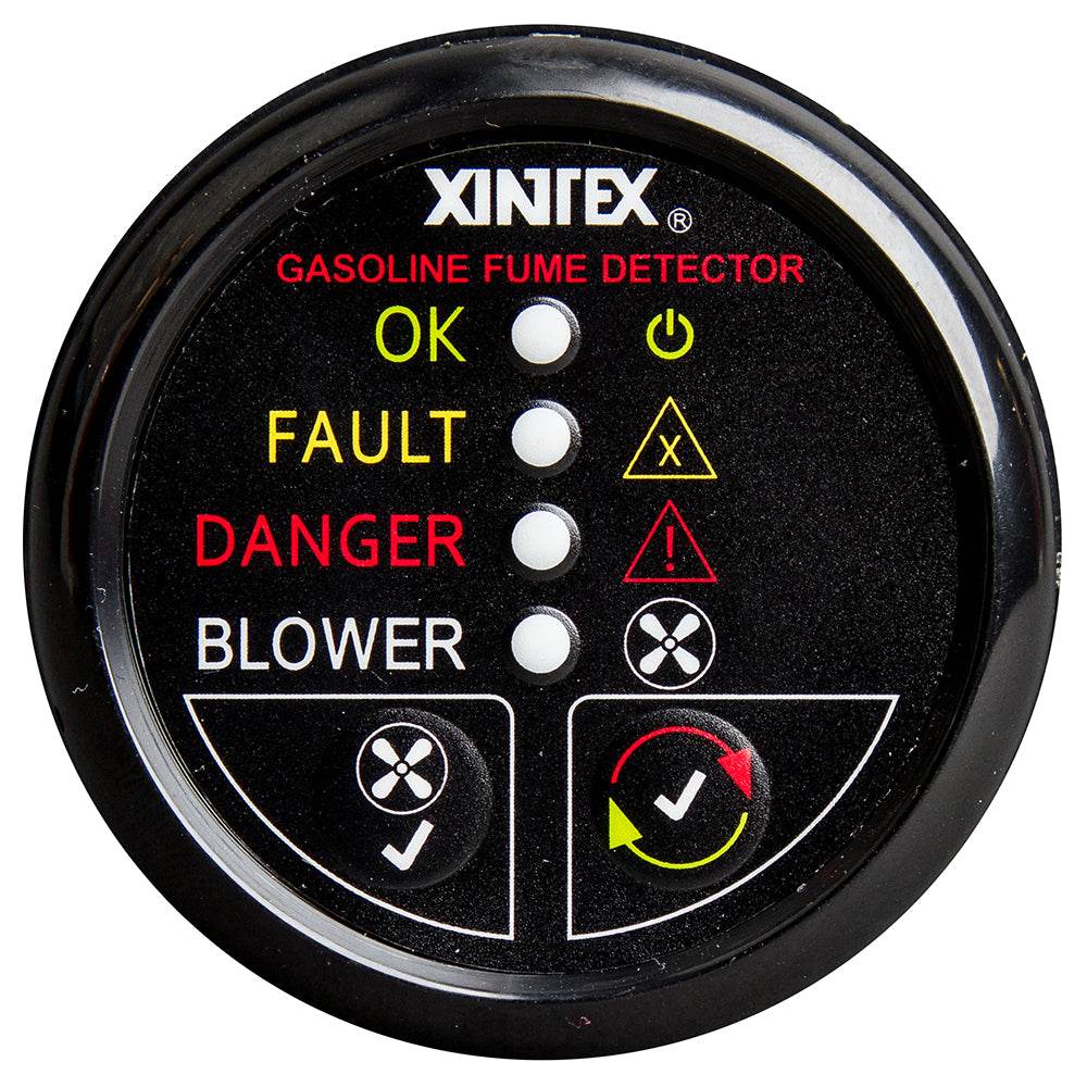 Fireboy-Xintex Gasoline Fume Detector w/Blower Control - Black Bezel - 12V [G-1BB-R] - Suncoast Marine & Auto Supply 