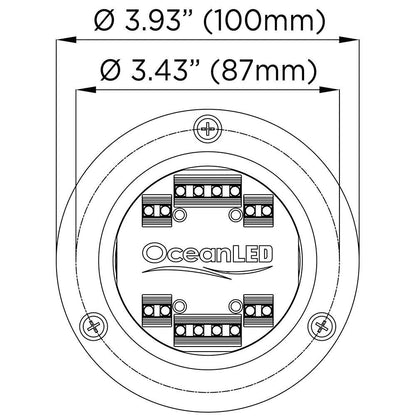 Suncoast Marine and Auto offers OceanLED Sport S3166S Underwater LED Light - Ultra White [012102W]