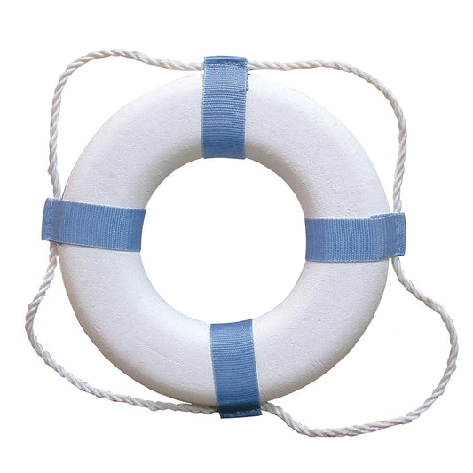 Suncoast Marine and Auto offers Taylor Made Decorative Ring Buoy - 20" - White/Blue - Not USCG Approved [372]