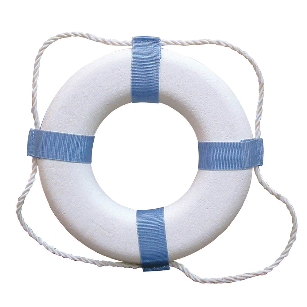 Suncoast Marine and Auto offers Taylor Made Decorative Ring Buoy - 25" - White/Blue - Not USCG Approved [373]