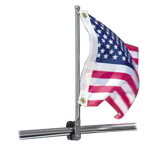 Suncoast Marine and Auto offers Taylor Made 7/8"-1-1/4" SS Rail Mount Pulpit Staff [971]