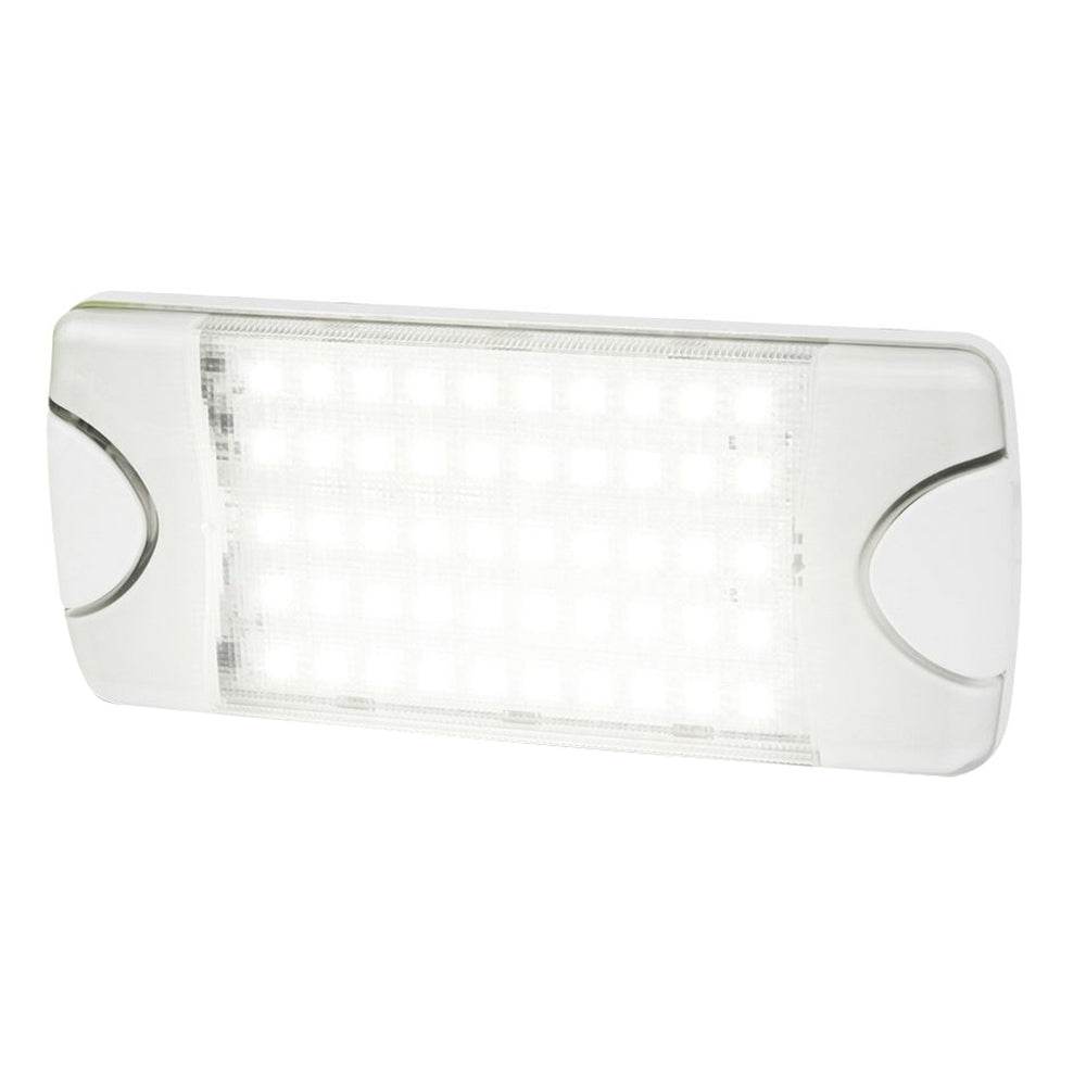 Suncoast Marine and Auto offers Hella Marine DuraLED 50 Low Profile Interior/Exterior Lamp - White LED Spreader Beam [980629001]