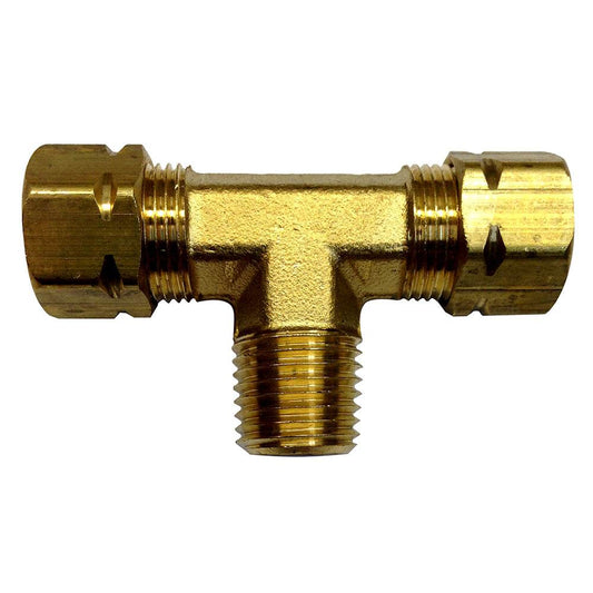 Uflex 1/4 NPT to 3/8 T-Fitting [T-FITTING] - Suncoast Marine & Auto Supply 