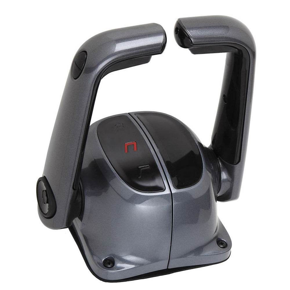 Suncoast Marine and Auto offers UflexTwin Lever Top Mount Control w/Neutral Lock Trim Switch - Black (B502BT/L)