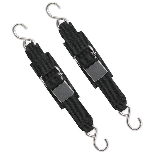 BoatBuckle Stainless Steel Kwik-Lok Transom Tie-Downs [F12066] - Suncoast Marine & Auto Supply 