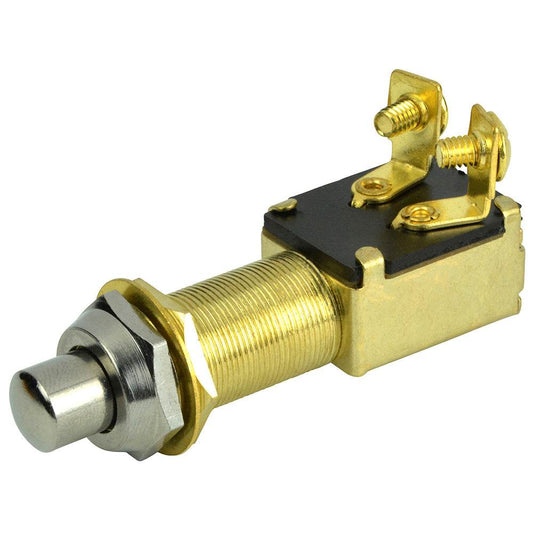 BEP 2-Position SPST Recessed Push Button Switch - OFF/(ON) [1001507] - Suncoast Marine & Auto Supply 