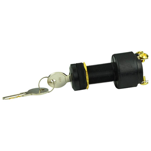 BEP 3-Position Nylon Ignition Switch - OFF/Ignition/Start [1001610] - Suncoast Marine & Auto Supply 