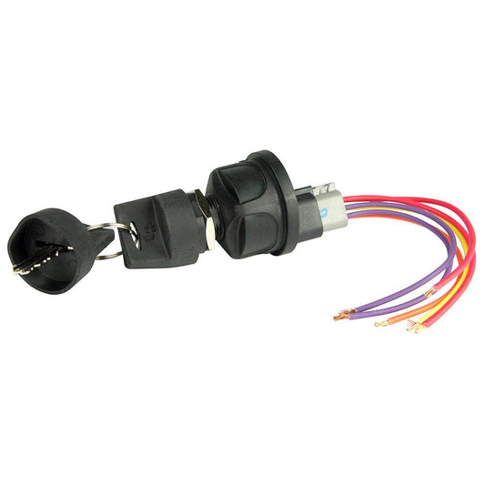 BEP 4-Position Sealed Nylon Ignition Switch - Accessory/OFF/Ignition Accessory/Start [1001603] - Suncoast Marine & Auto Supply 