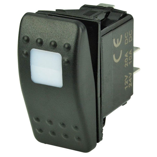 BEP SPST Contura Switch - 1-Amber LED - OFF/ON [1001801] - Suncoast Marine & Auto Supply 