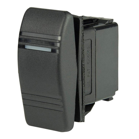 BEP SPDT Contura Switch - 1-Amber LED - (ON)/OFF/ON [1001805] - Suncoast Marine & Auto Supply 