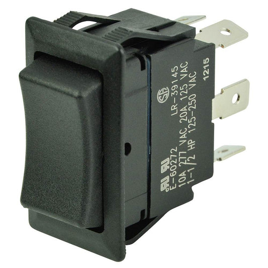 BEP DPDT Rocker Switch - 12V/24V - (ON)/OFF/(ON) [1001713] - Suncoast Marine & Auto Supply 