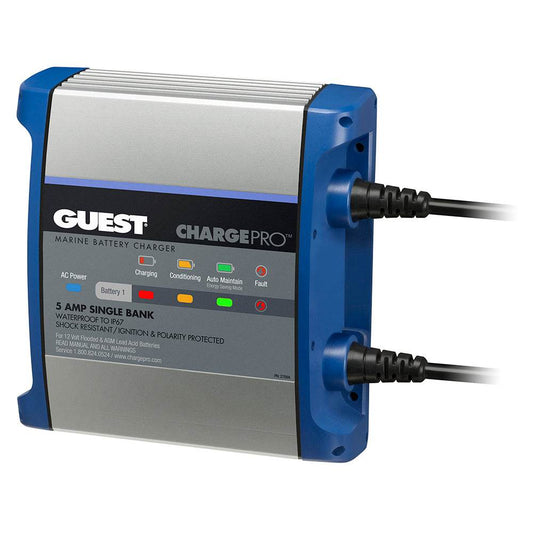 Guest On-Board Battery Charger 5A / 12V - 1 Bank - 120V Input [2708A] - Suncoast Marine & Auto Supply 