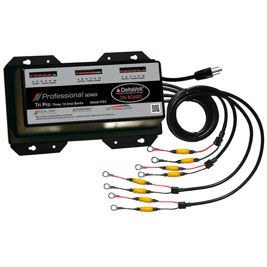 Dual Pro Professional Series Battery Charger - 45A - 3-15A-Banks - 12V-36V [PS3] - Suncoast Marine & Auto Supply 
