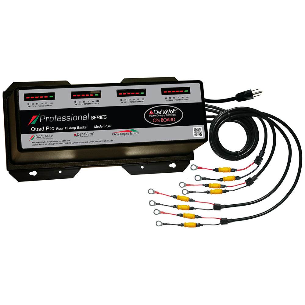 Dual Pro Professional Series Battery Charger - 60A - 4-15A-Banks - 12V-48V [PS4] - Suncoast Marine & Auto Supply 