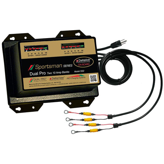 Dual Pro Sportsman Series Battery Charger - 20A - 2-10A-Banks - 12V/24V [SS2] - Suncoast Marine & Auto Supply 