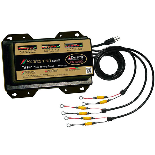 Dual Pro Sportsman Series Battery Charger - 30A - 3-10A-Banks - 12V-36V [SS3] - Suncoast Marine & Auto Supply 