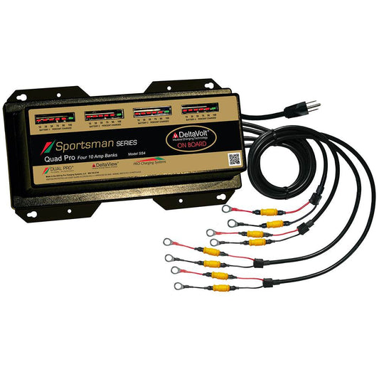 Dual Pro Sportsman Series Battery Charger - 40A - 4-10A-Banks - 12V-48V [SS4] - Suncoast Marine & Auto Supply 