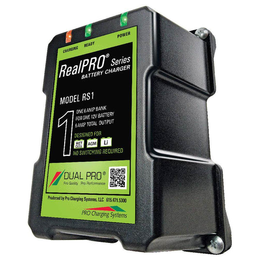 Dual Pro RealPRO Series Battery Charger - 6A - 1-Bank - 12V [RS1] - Suncoast Marine & Auto Supply 