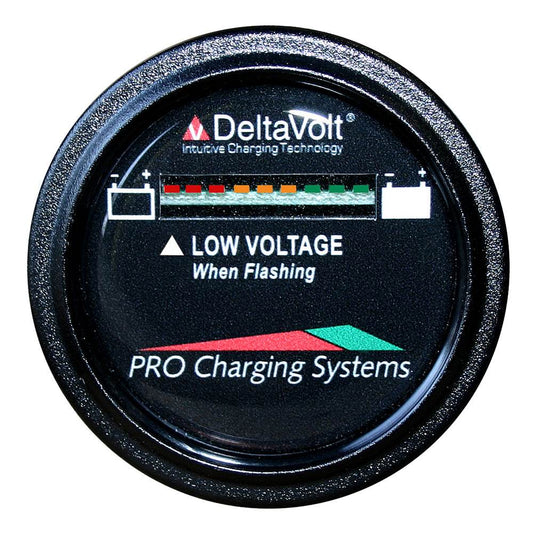 Suncoast Marine and Auto offers Dual Pro Battery Fuel Gauge - DeltaView Link Compatible - 36V System (3-12V Batteries, 6-6V Batteries) [BFGWOV36V]