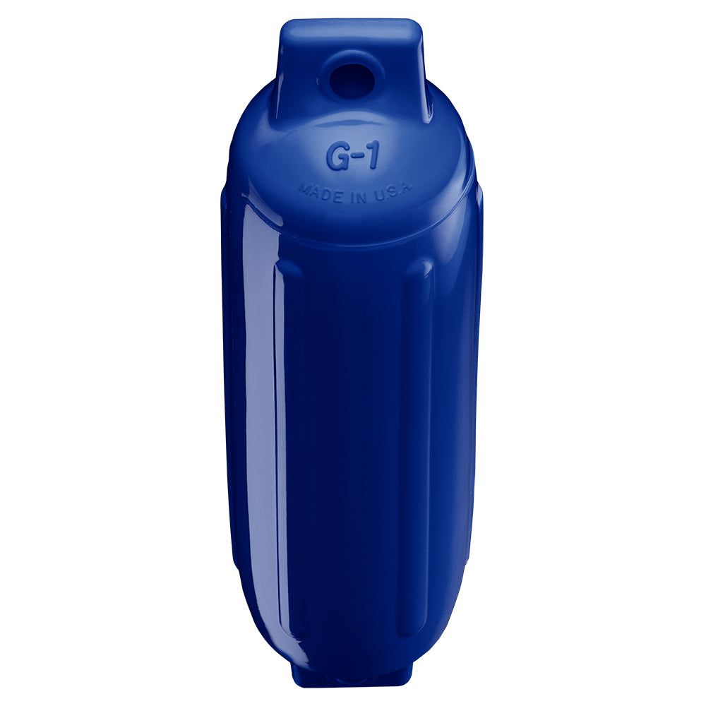 Suncoast Marine and Auto offers Polyform G-1 Twin Eye Fender 3.5" x 12.8" - Cobalt Blue [G-1 COBALT BLUE]