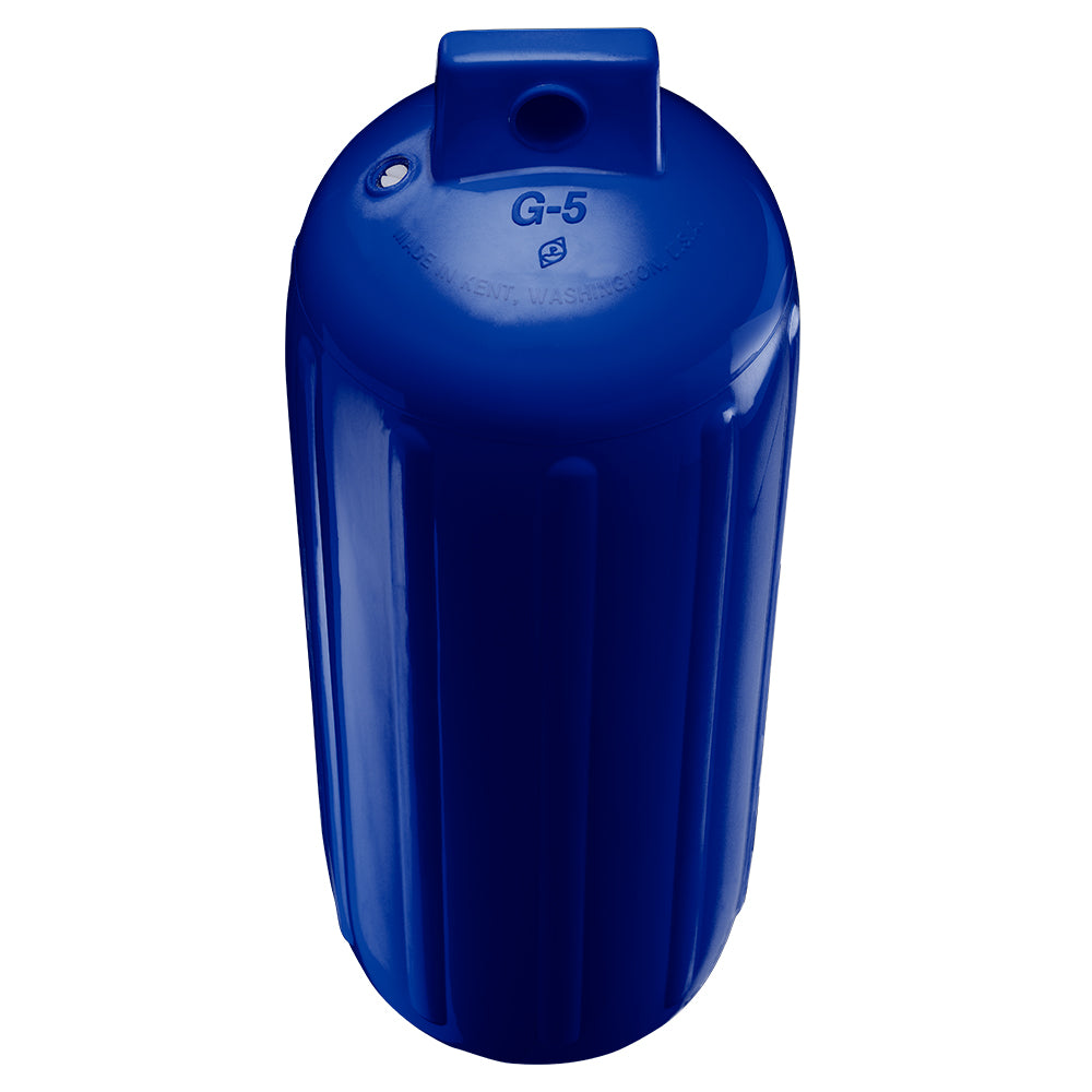 Suncoast Marine and Auto offers Polyform G-5 Twin Eye Fender 8.8" x 26.8" - Cobalt Blue [G-5 COBALT BLUEWO]