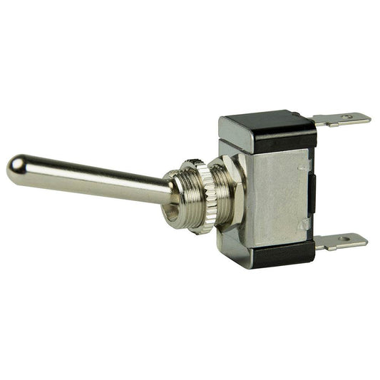 BEP SPST Chrome Plated Long Handle Toggle Switch - ON/OFF [1002013] - Suncoast Marine & Auto Supply 