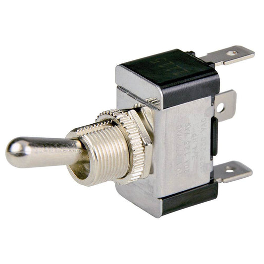 BEP SPDT Chrome Plated Toggle Switch - ON/OFF/ON [1002001] - Suncoast Marine & Auto Supply 