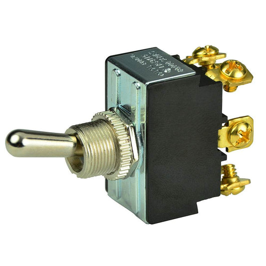 BEP DPDT Chrome Plated Toggle Switch - ON/OFF/ON [1002018] - Suncoast Marine & Auto Supply 