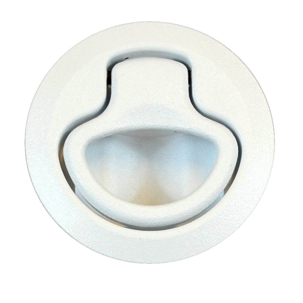 Suncoast Marine and Auto offers Southco Flush Pull Latch - Push To Close - Medium - White [M1-61-1]