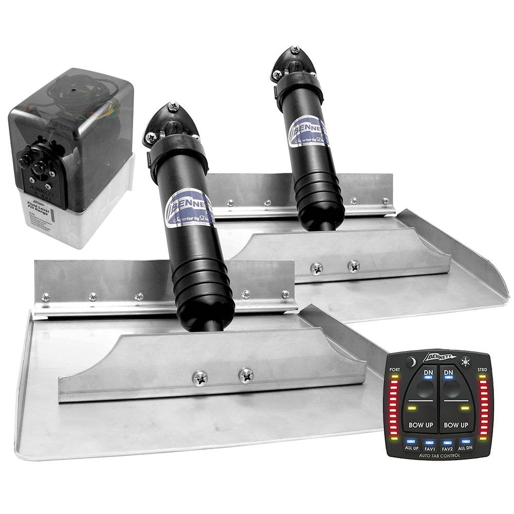 Suncoast Marine Supply offers Bennett 1212ATP Hydraulic Trim Tabs w/Auto Trim Pro (1212ATP)