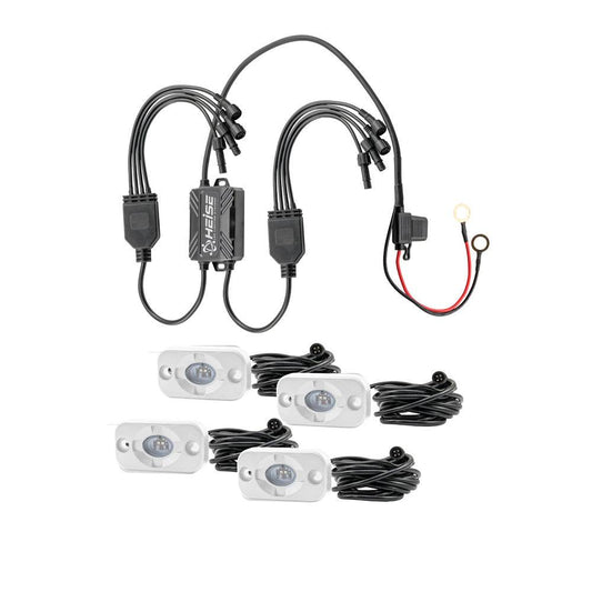 Suncoast Marine and Auto offers HEISE RBG Accent Light Kit - 4 Pack [HE-4MLRGBK]