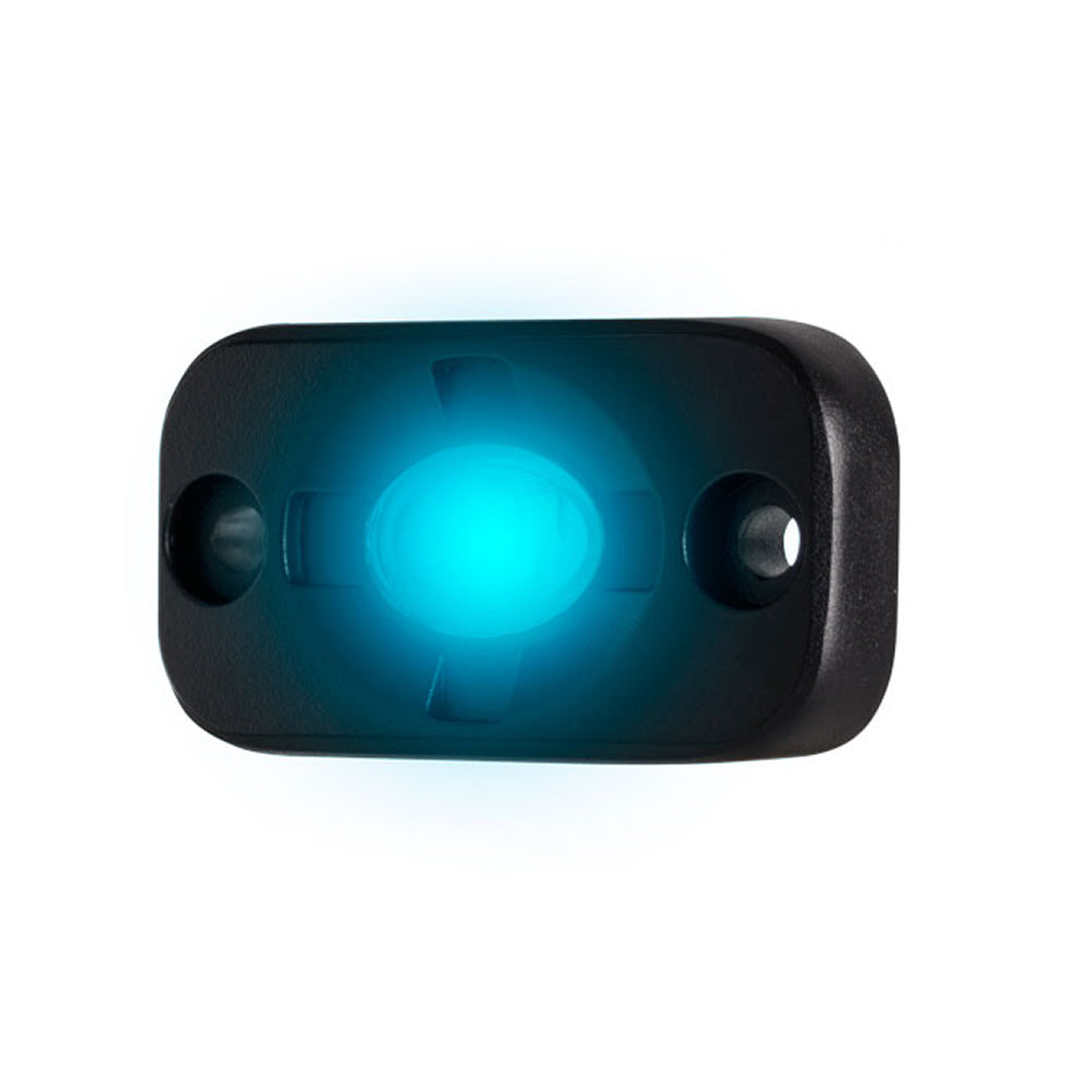Suncoast Marine and Auto offers HEISE Auxiliary Accent Lighting Pod - 1.5" x 3" - Black/Blue [HE-TL1B]
