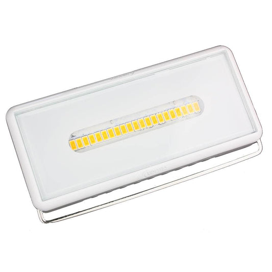 Suncoast Marine and Auto offers Lunasea 1600 Lumen Interior/Exterior Adjustable Area Light w/Stainless Steel Swivel Mounting Bracket - White [LLB-61WO-81-00]