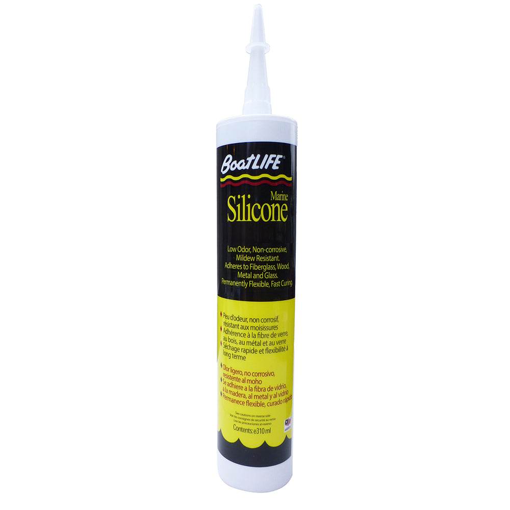 Suncoast Marine and Auto offers BoatLIFE Silicone Rubber Sealant Cartridge - White (1151)
