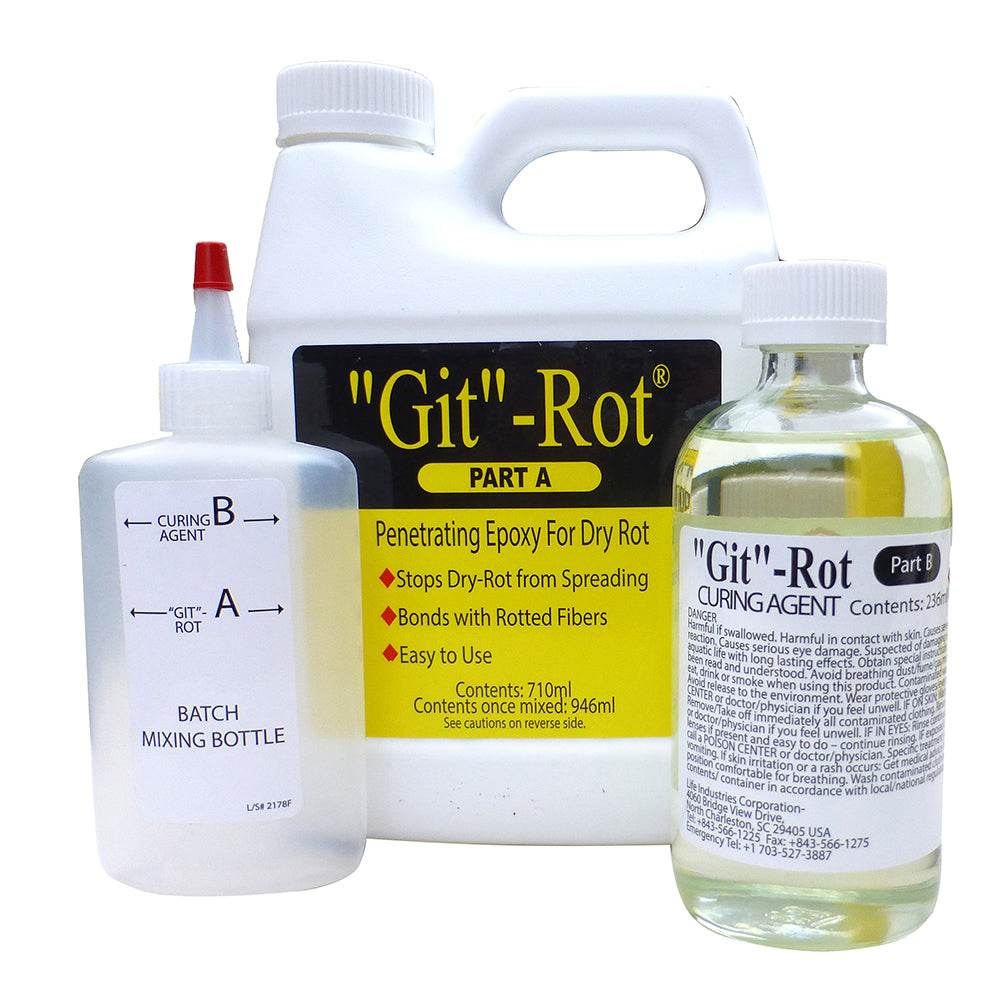 Suncoast Marine and Auto offers BoatLIFE Git Rot Kit - Quart (1065)