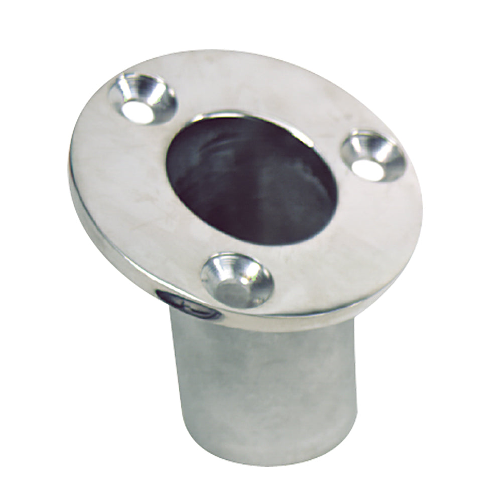 Suncoast Marine and Auto offers Whitecap Flush Mount Flag Pole Socket - Stainless Steel - 1-1/4