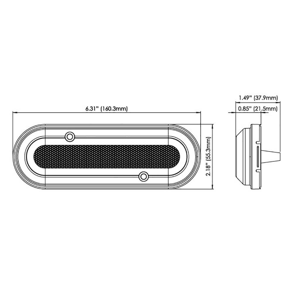 Suncoast Marine and Auto offers OceanLED M6 Gen2 Mast Light - Surface Mount - Warm White [011204WW]
