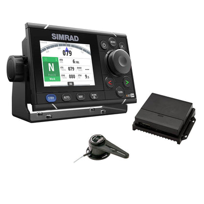 Suncoast Marine and Auto offers Simrad A2004 Autopilot Pack - No Compass [000-13899-001] A2004 Autopilot pack with A2004 controller, AC70 Autopilot computer and RF300 rudder feedback.