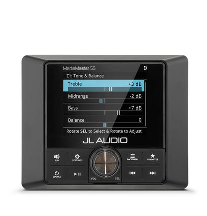 JL Audio Premium Marine Source Unit (Full-Color LCD) (MM55)