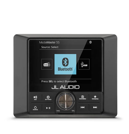 JL Audio Premium Marine Source Unit (Full-Color LCD) (MM55)