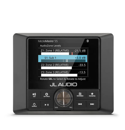 JL Audio Premium Marine Source Unit (Full-Color LCD) (MM55)