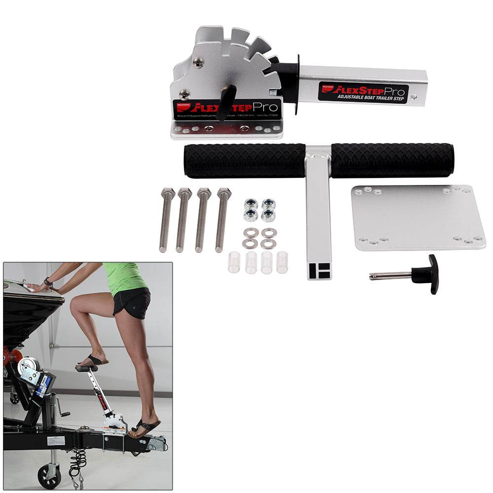 Megaware FlexStep Pro Package - Aluminum [80011] - Suncoast Marine & Auto Supply 