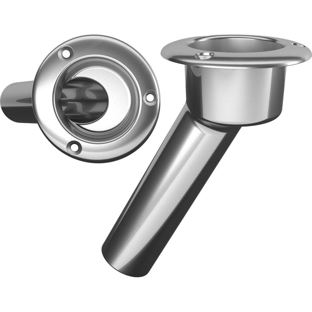 Mate Series Stainless Steel 30 Rod Cup Holder - Open - Round Top [C1030ND] - Suncoast Marine & Auto Supply 