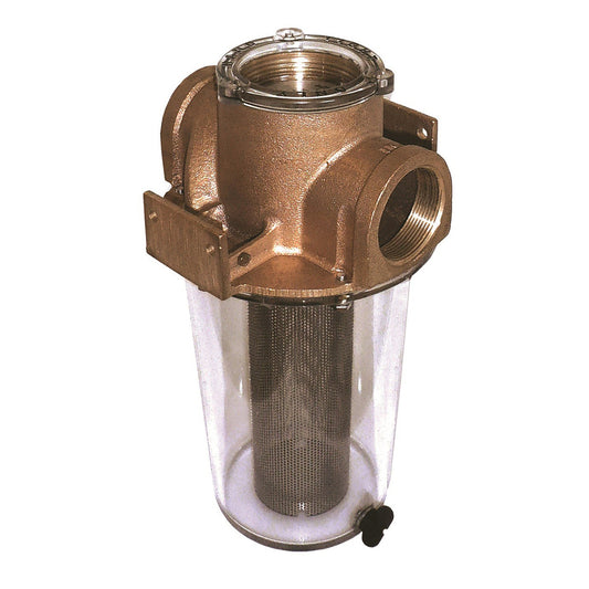 Suncoast Marine and Auto offers GROCO ARG-750 Series 3/4" Raw Water Strainer w/Stainless Steel Basket [ARG-750-S]