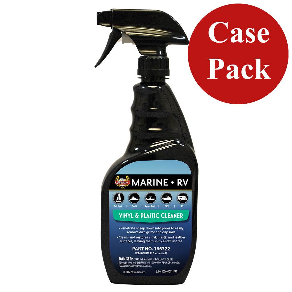 Suncoast Marine and Auto offers Presta Marine Vinyl Plastic Cleaner - 22oz - *Case of 12* [166322CASE]