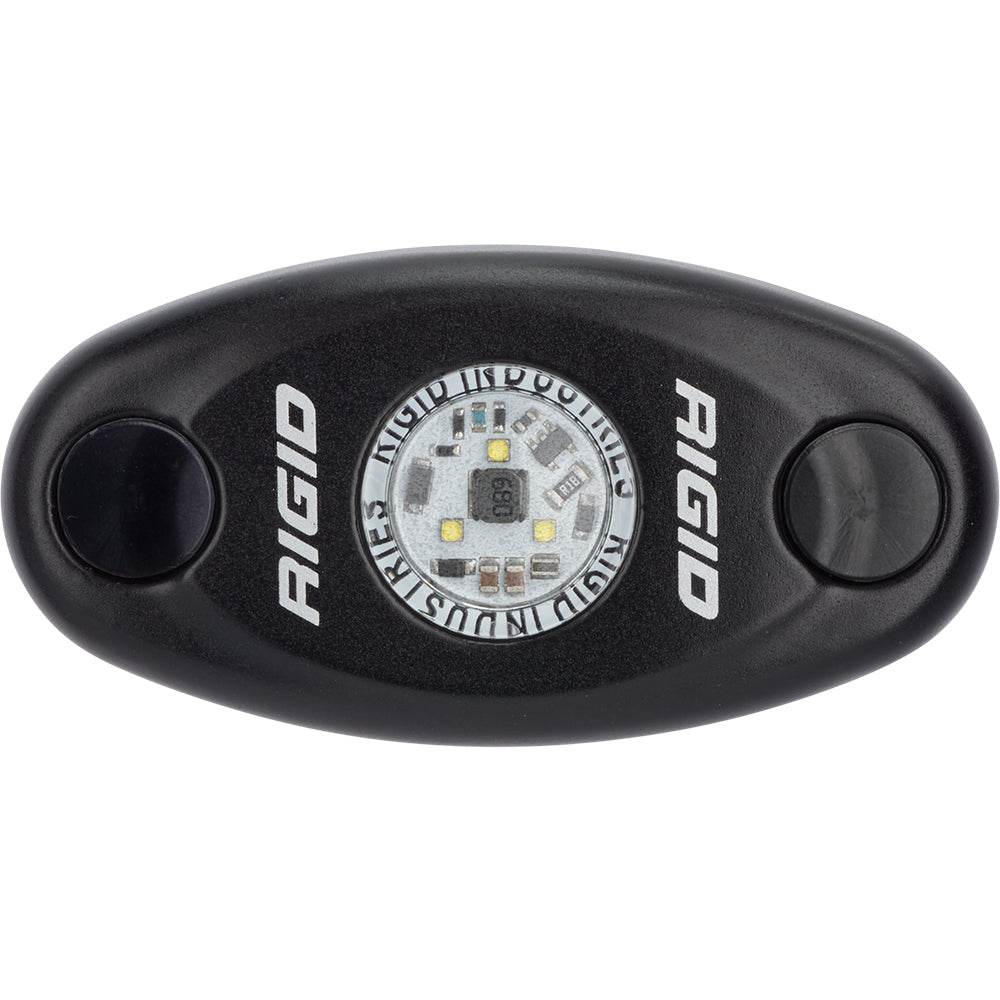 Suncoast Marine and Auto offers RIGID Industries A-Series Black Low Power LED Light - Single - Amber [480343]