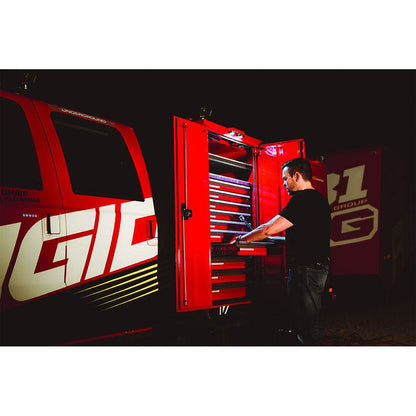 Suncoast Marine and Auto offers RIGID Industries A-Series Black Low Power LED Light - Single - Red [480043]