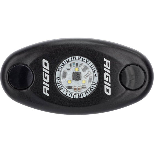 Suncoast Marine and Auto offers RIGID Industries A-Series Black Low Power LED Light - Single - Red [480043]